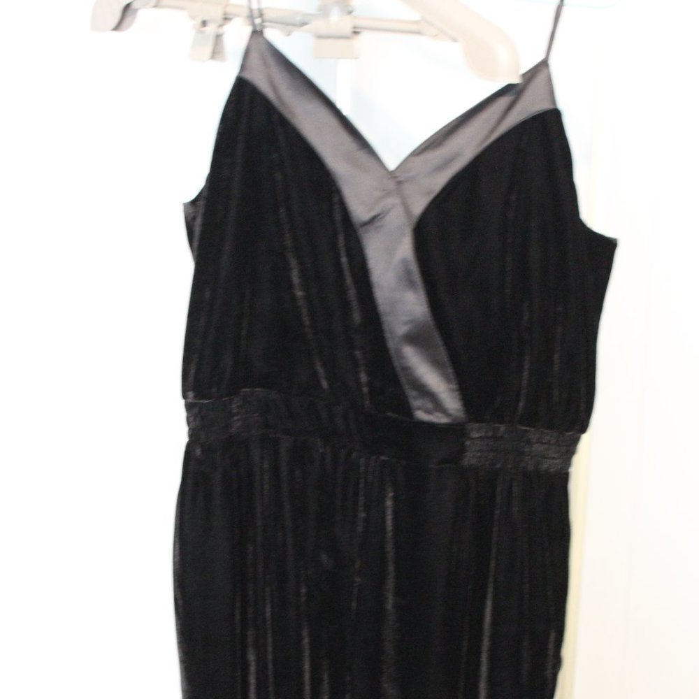 SUGAR LIPS Velvet black jumpsuit XL NEW